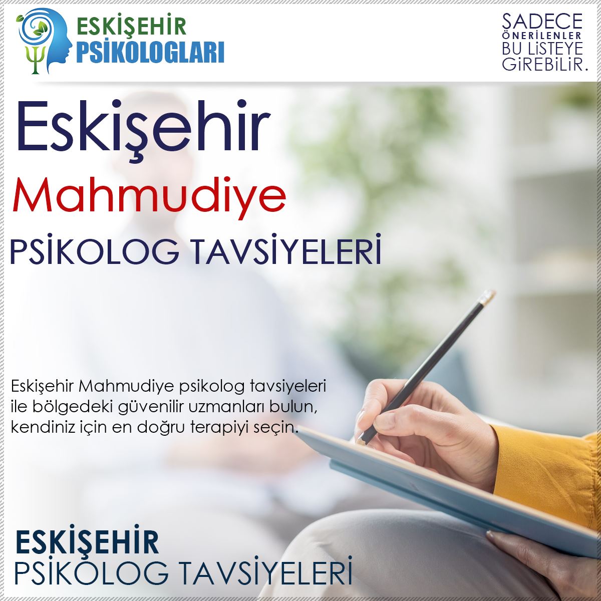Mahmudiye Psikolog Tavsiyeleri