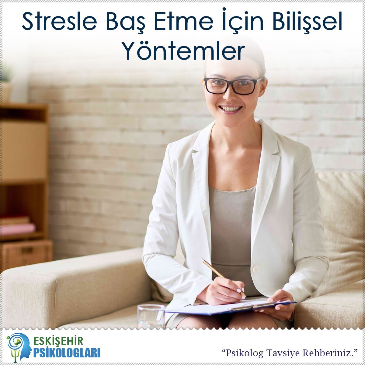 Stresle Baş Etme İçin Bilişsel Yöntemler : Kapak Görseli